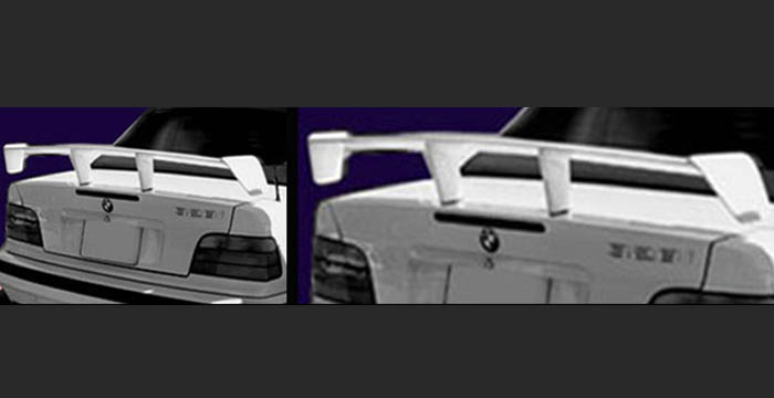 Custom BMW 3 Series Trunk Wing  Coupe & Sedan (1992 - 1998) - $199.00 (Manufacturer Sarona, Part #BM-018-TW)